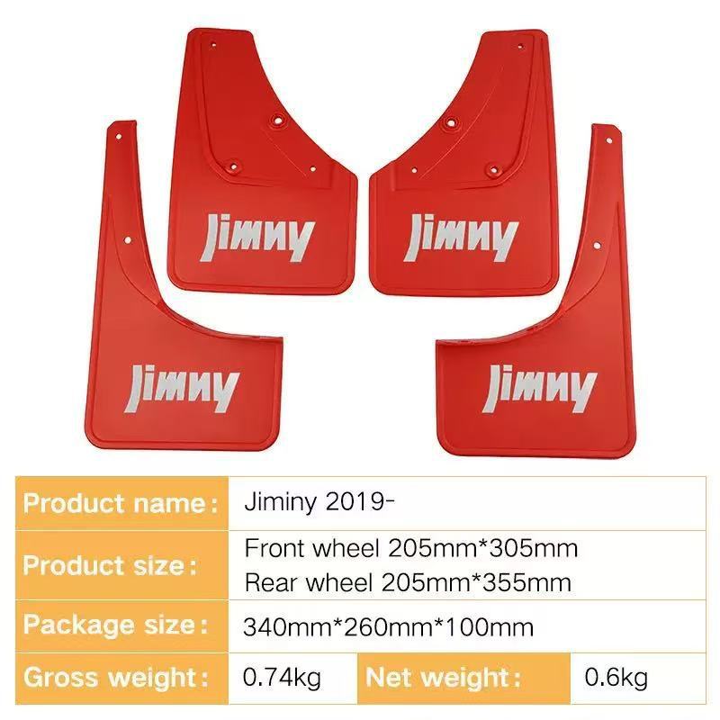 Mudguards for Suzuki Jimny 2019-2023