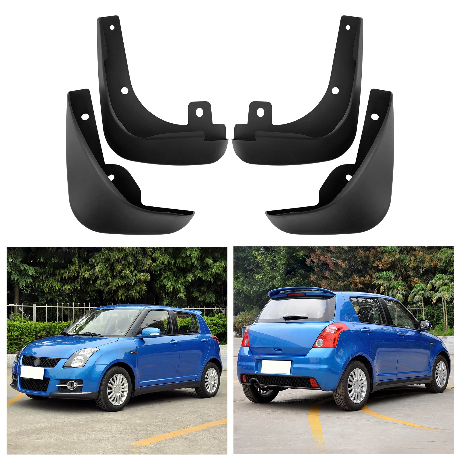 Mudguards for Suzuki Swift 2011-2016