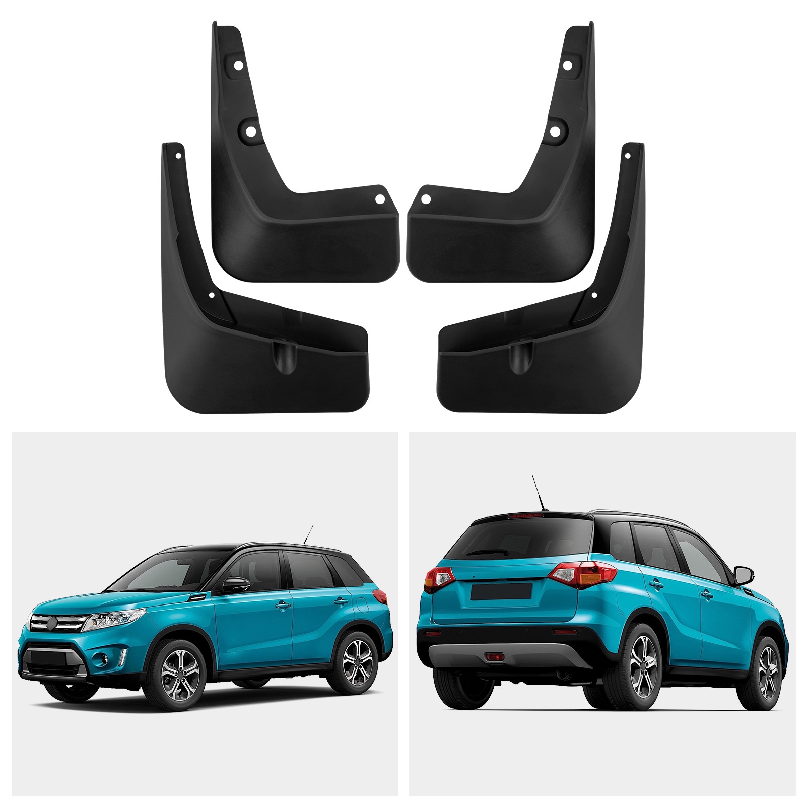 Mudguards for Suzuki Vitara 2016-2025