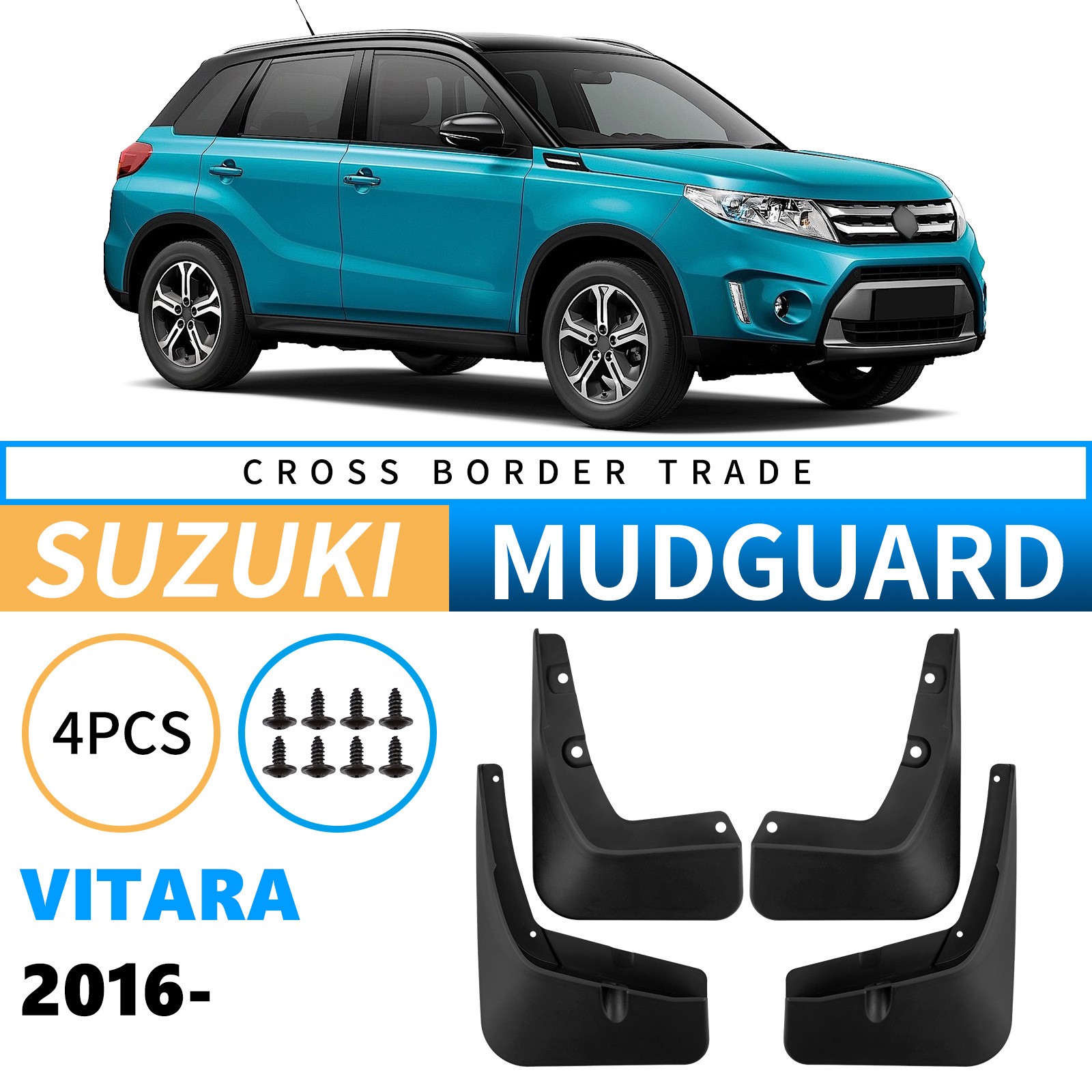 Mudguards for Suzuki Vitara 2016-2025