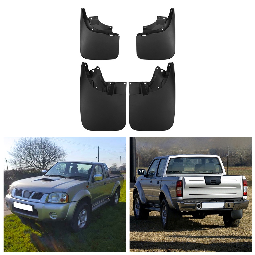 Mudguards for Nissan Navara D22 P300 pickup 4-D 2008-2014