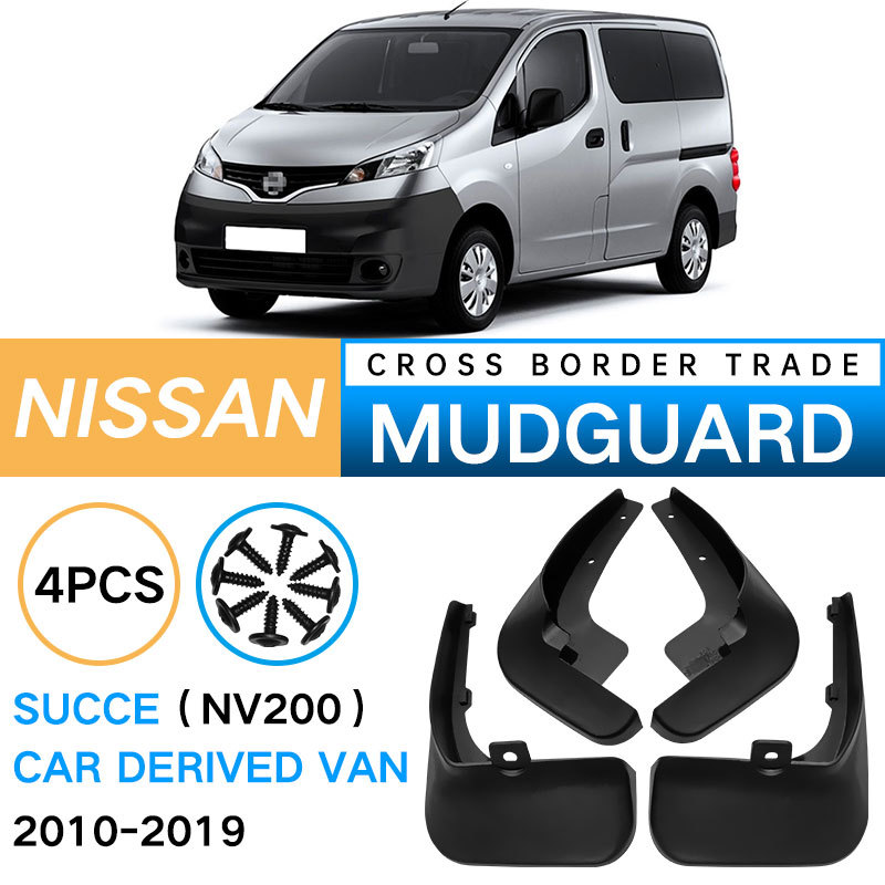 Mudguards for Nissan 2010-2019 Succe NV200