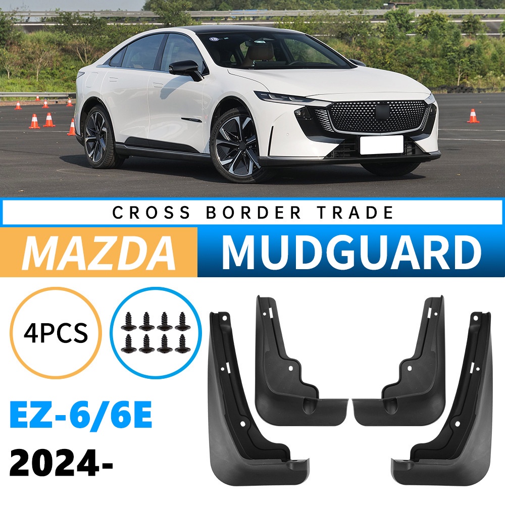 Mudguards for Mazda EZ-6.6E 2024
