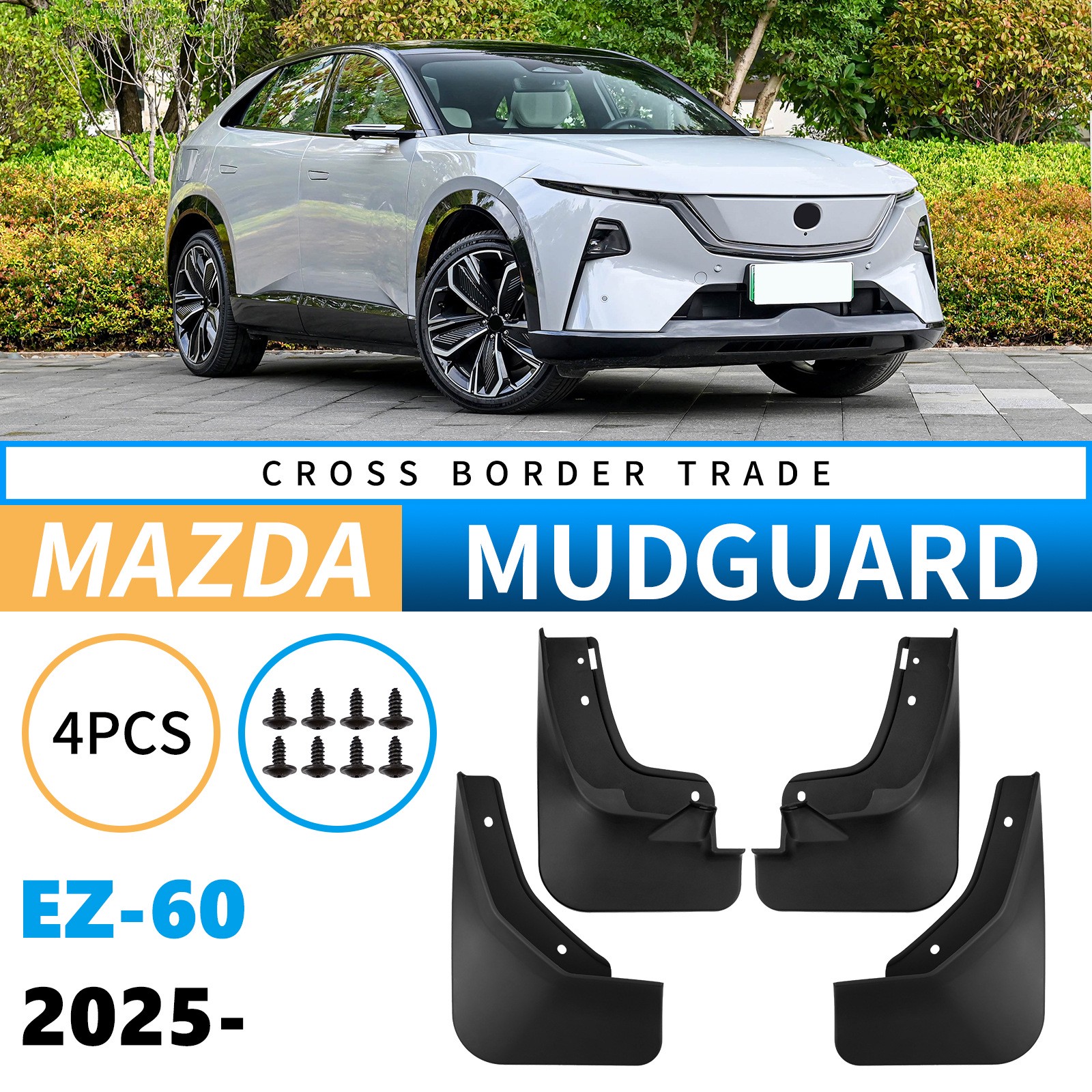 Mudguards for Mazda EZ-60 2025