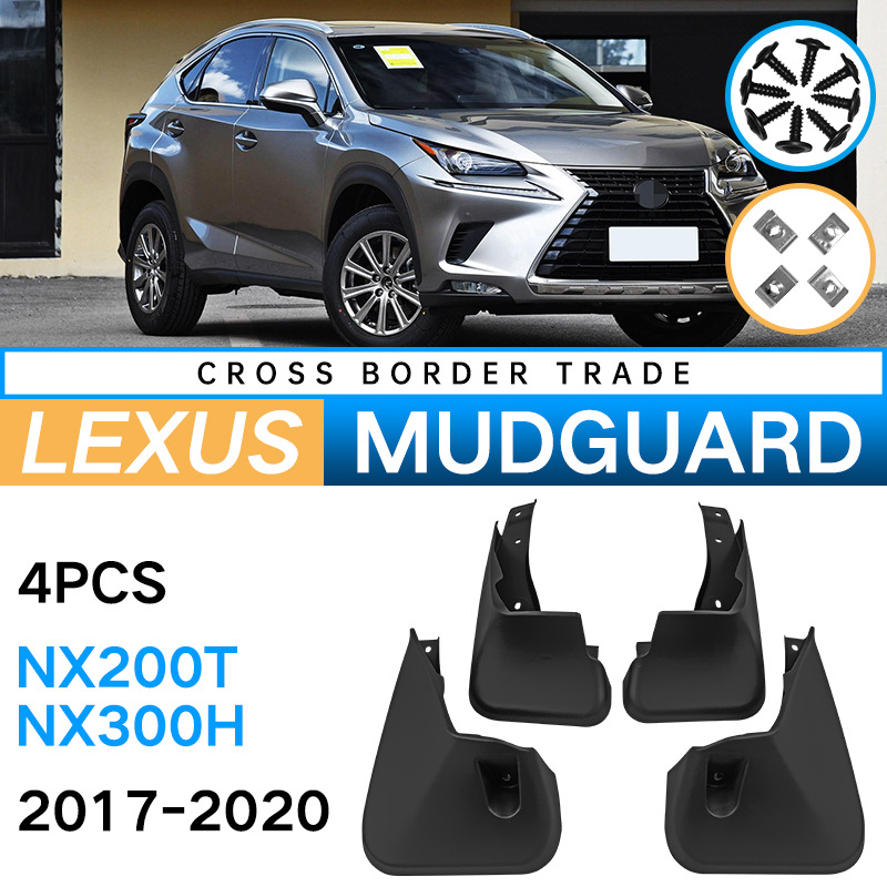 Mudguards for Lexus NX200T 300H 2017-2020