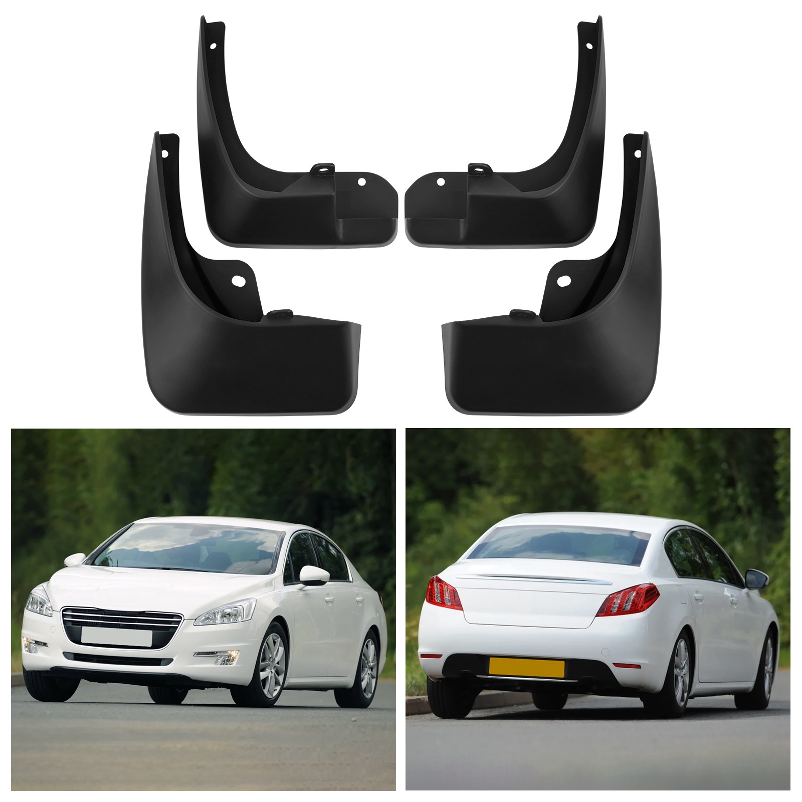 Mudguards for Peugeot 508 2011-2018