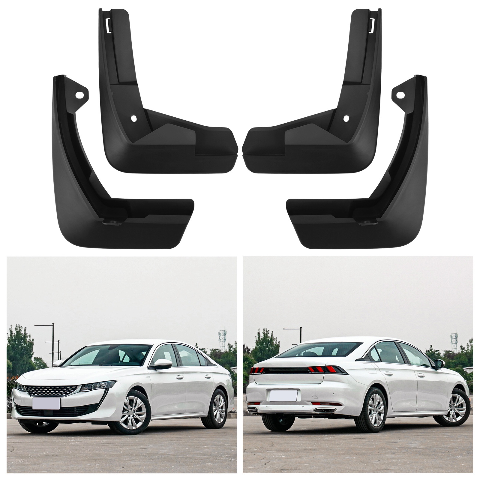 Mudguards for Peugeot 508L 2019-2025
