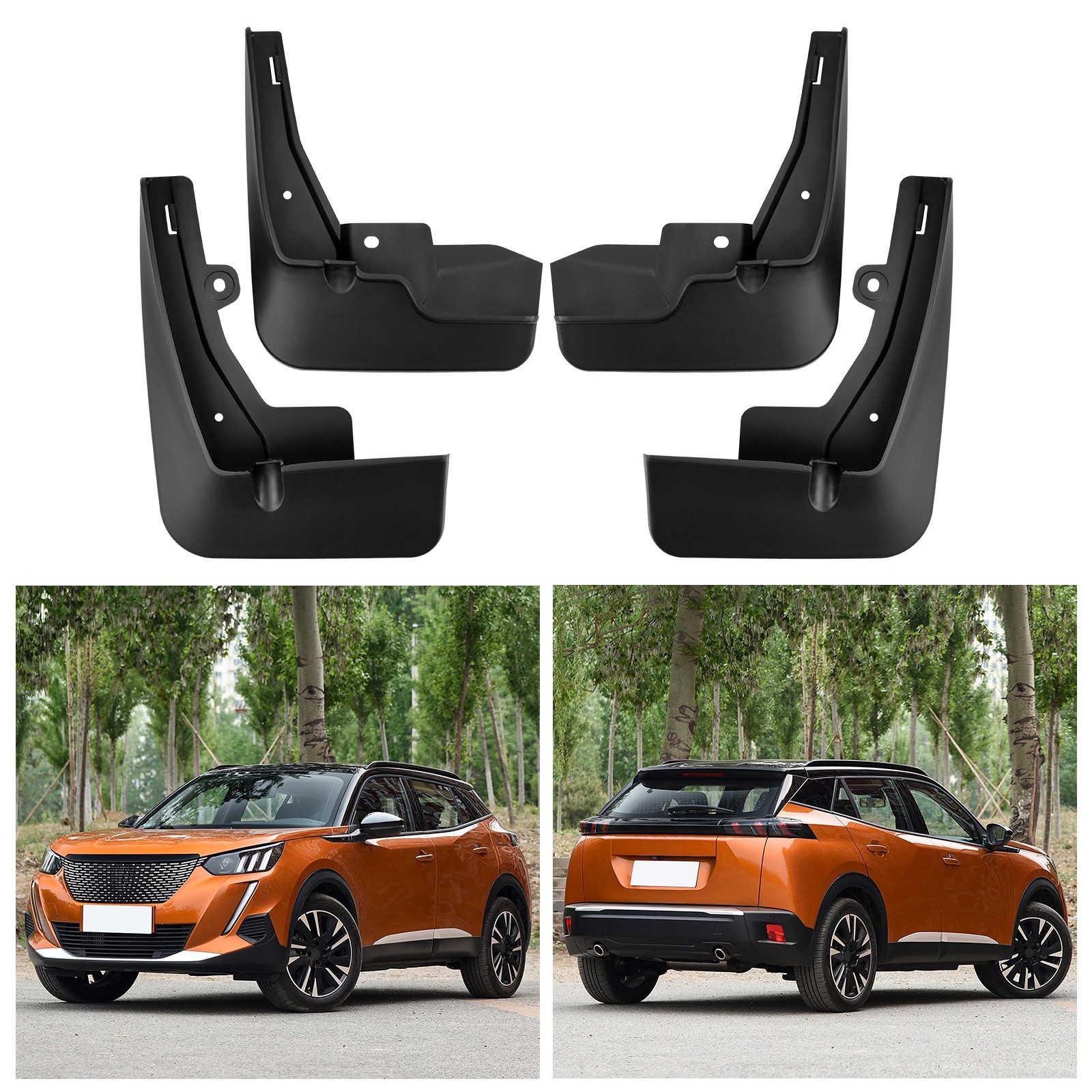 Mudguards for Peugeot 2008 2020-2022