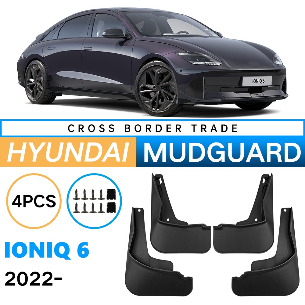 Mudguards for Hyundai Ioniq 6 2022-2024