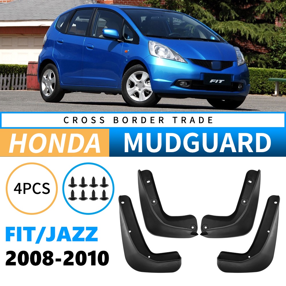 Mudguards for Honda Fit Jazz 2008-2010