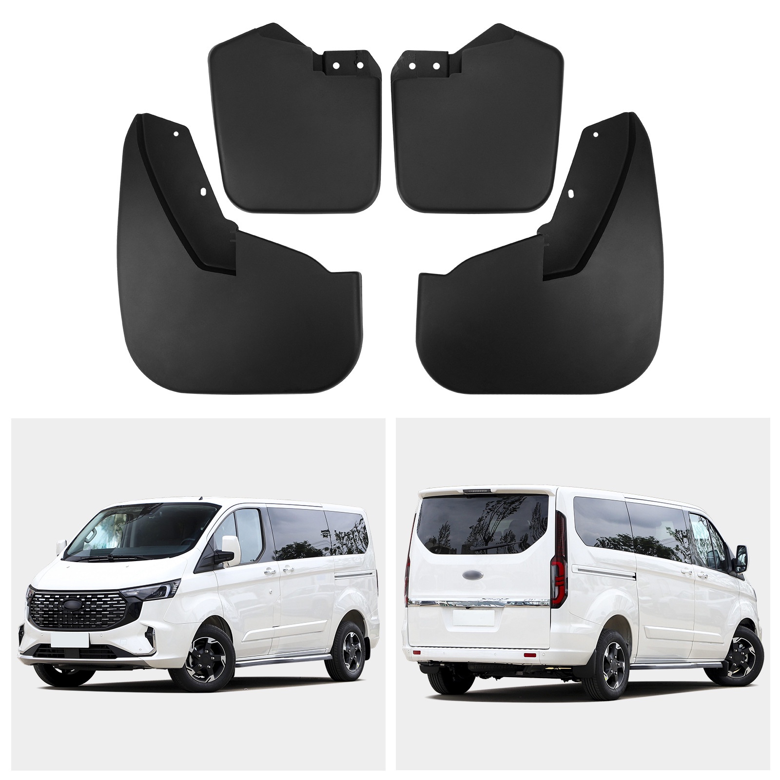 Mudguards for Ford V362 Tourneo Custom Transit