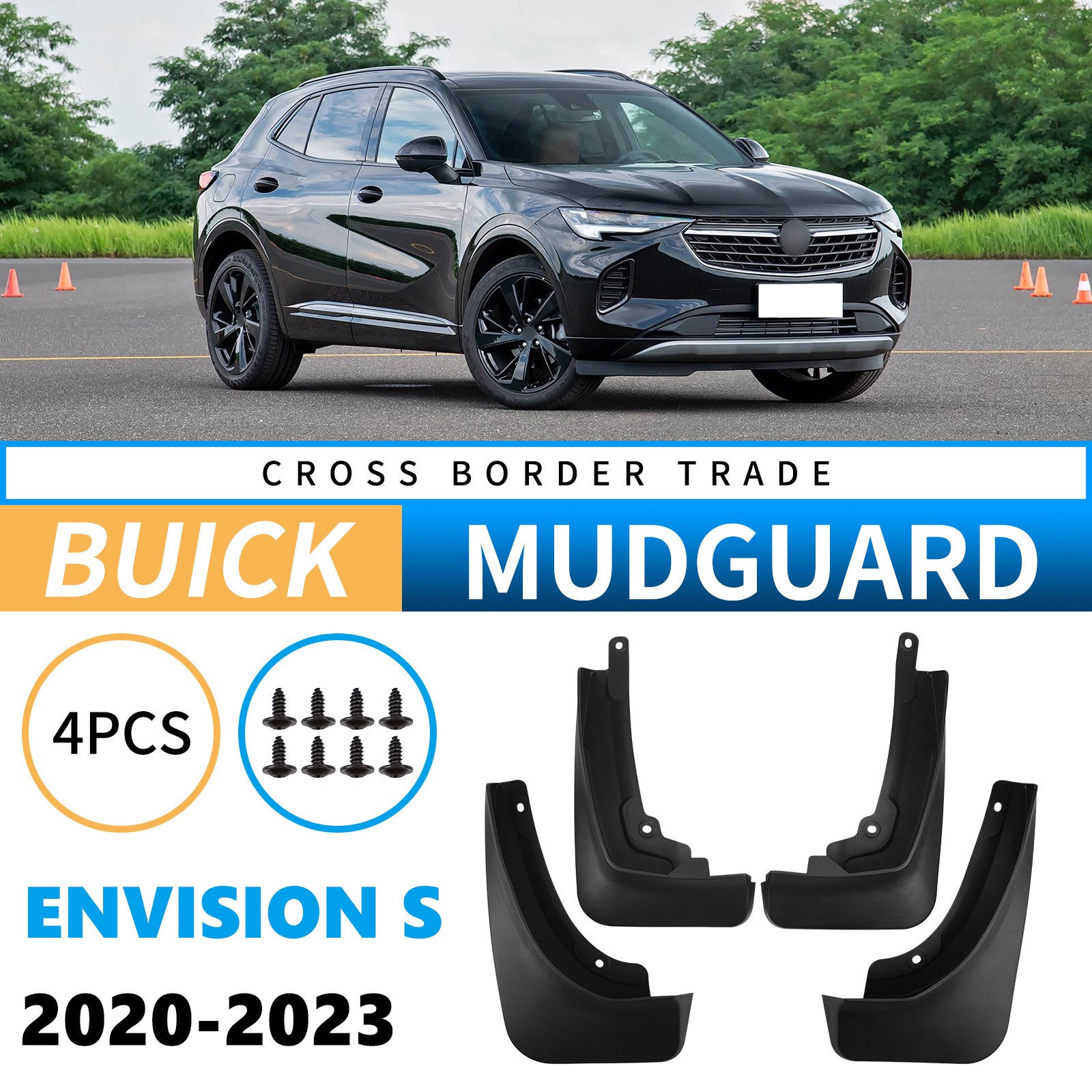 Mudguards for Buick Envision S 2020-2023