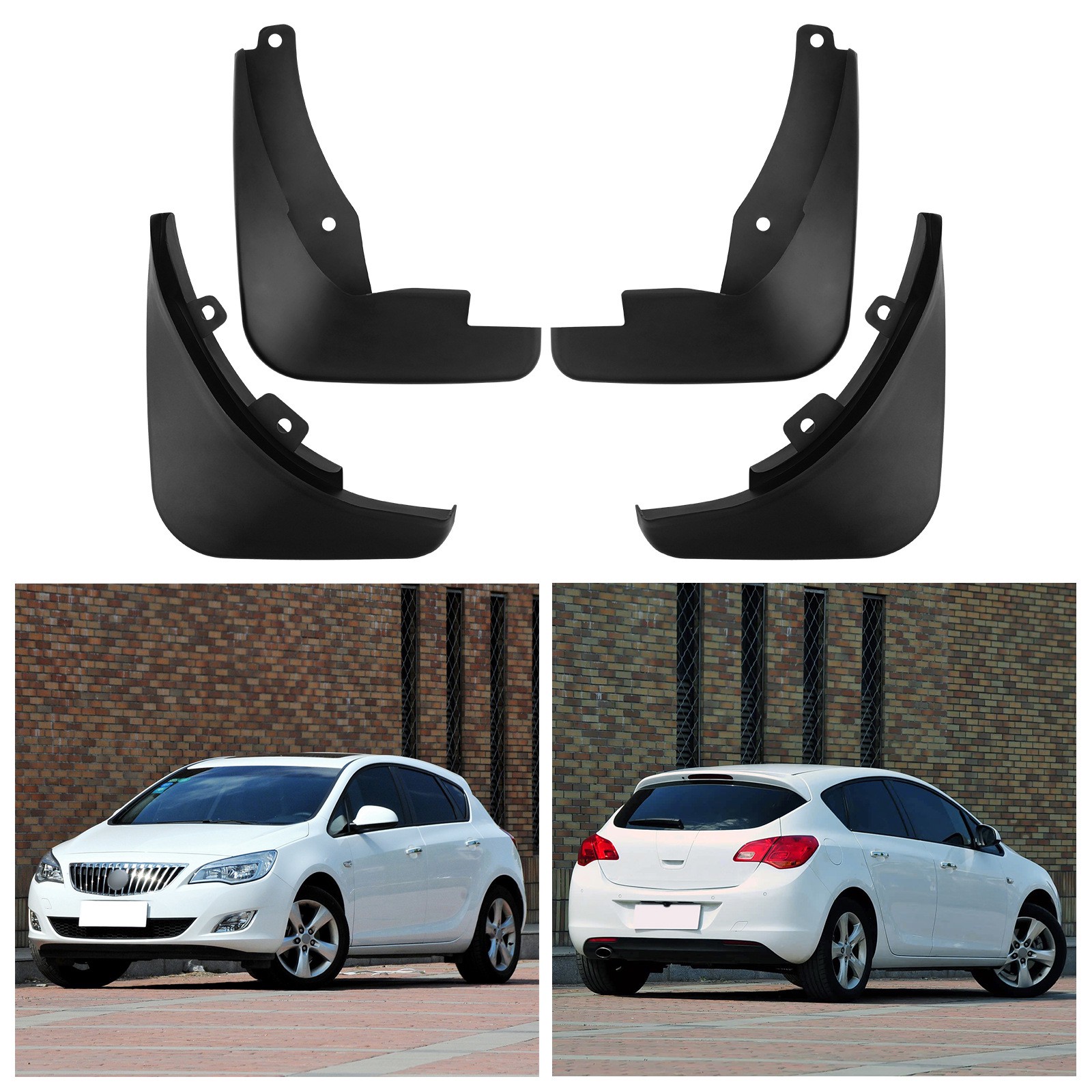 Mudguards for Buick Verano (old Excelle) 2010-14 Opel Astra J
