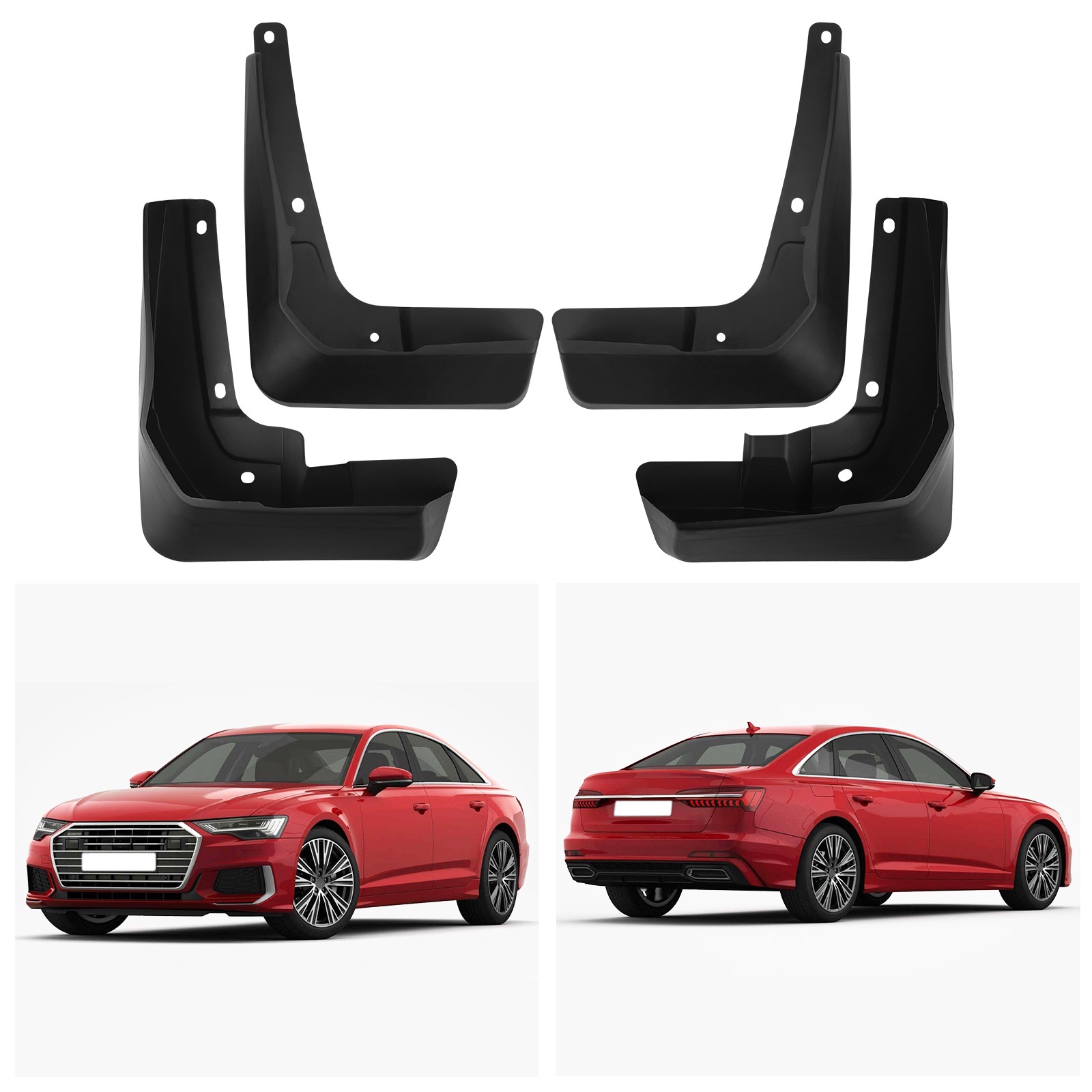 Mudguards for Audi A6 S Line 2019-2025 Sport Edition