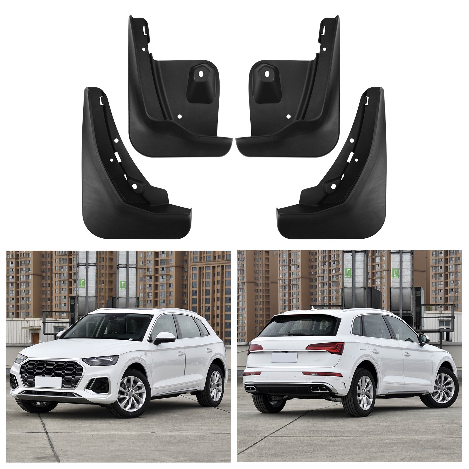 Mudguards for Audi Q5L 2021-2025 Mid-to-High-End Sport Edition