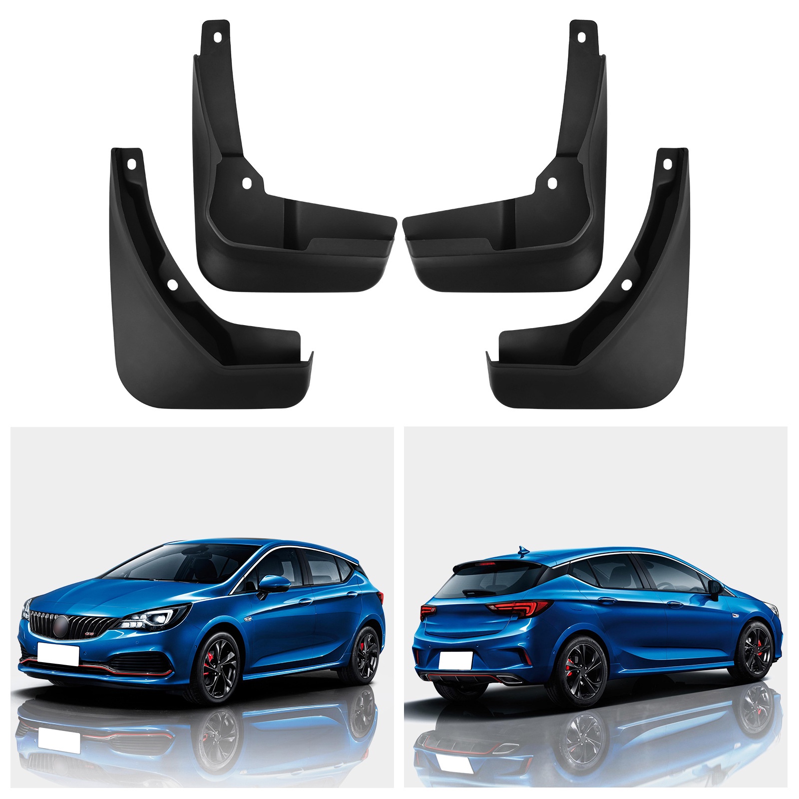 Mudguards for Buick Verano Opel Vauxhall Holden AstraK GSI OPC 2016-2021