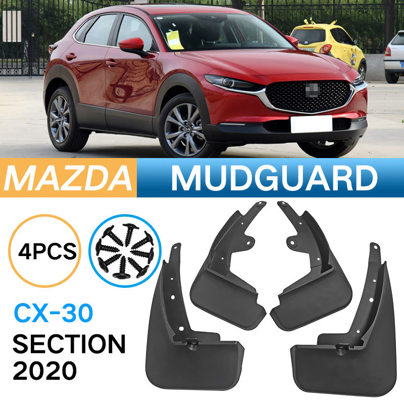 Mudguards for Mazda CX-30 Car Tires and Mudguards 2020