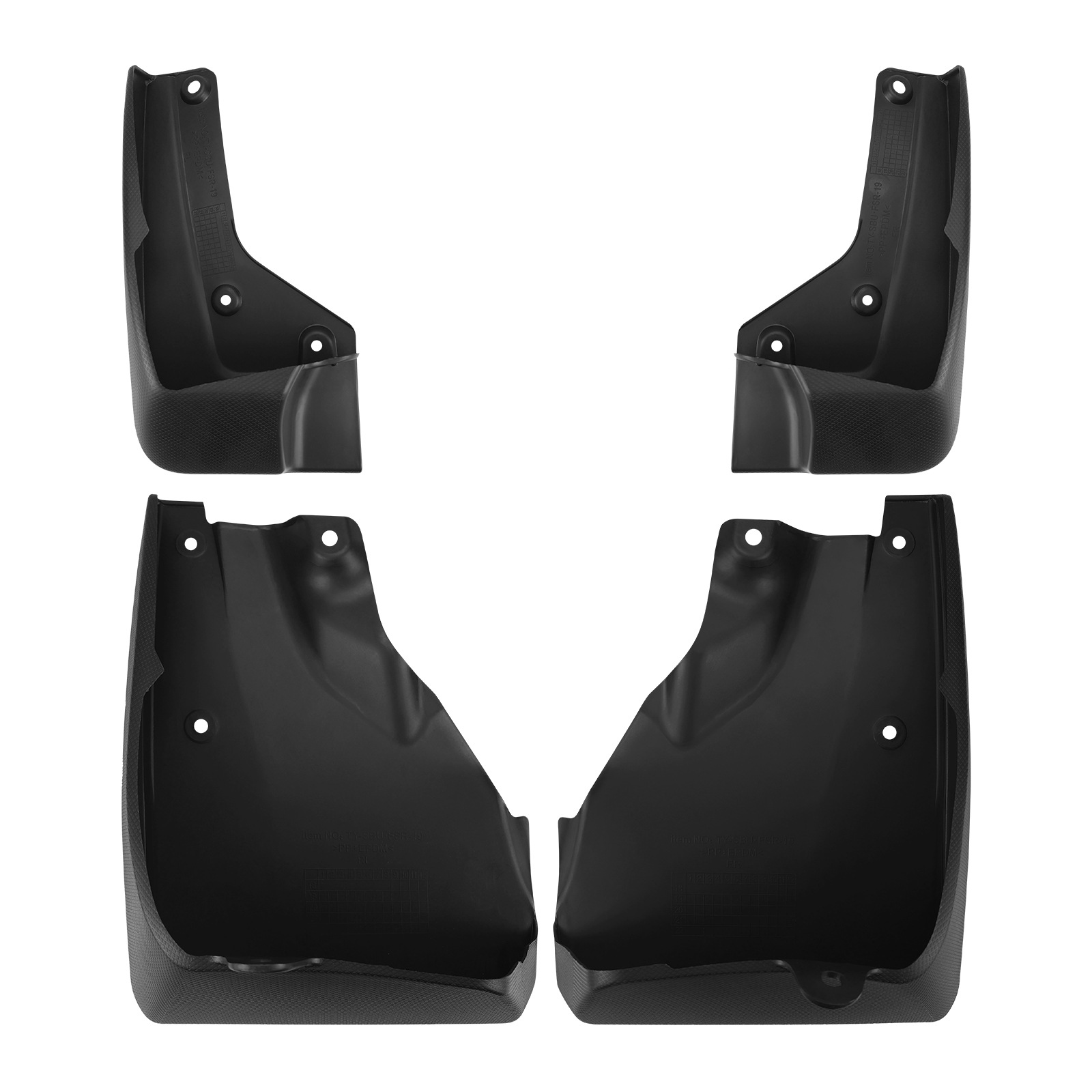 Mudguards for Subaru Forester 2019-2024 (Large Edition)