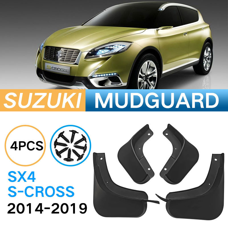 Mudguards for Suzuki SX4 S-CROSS (2014-2019)