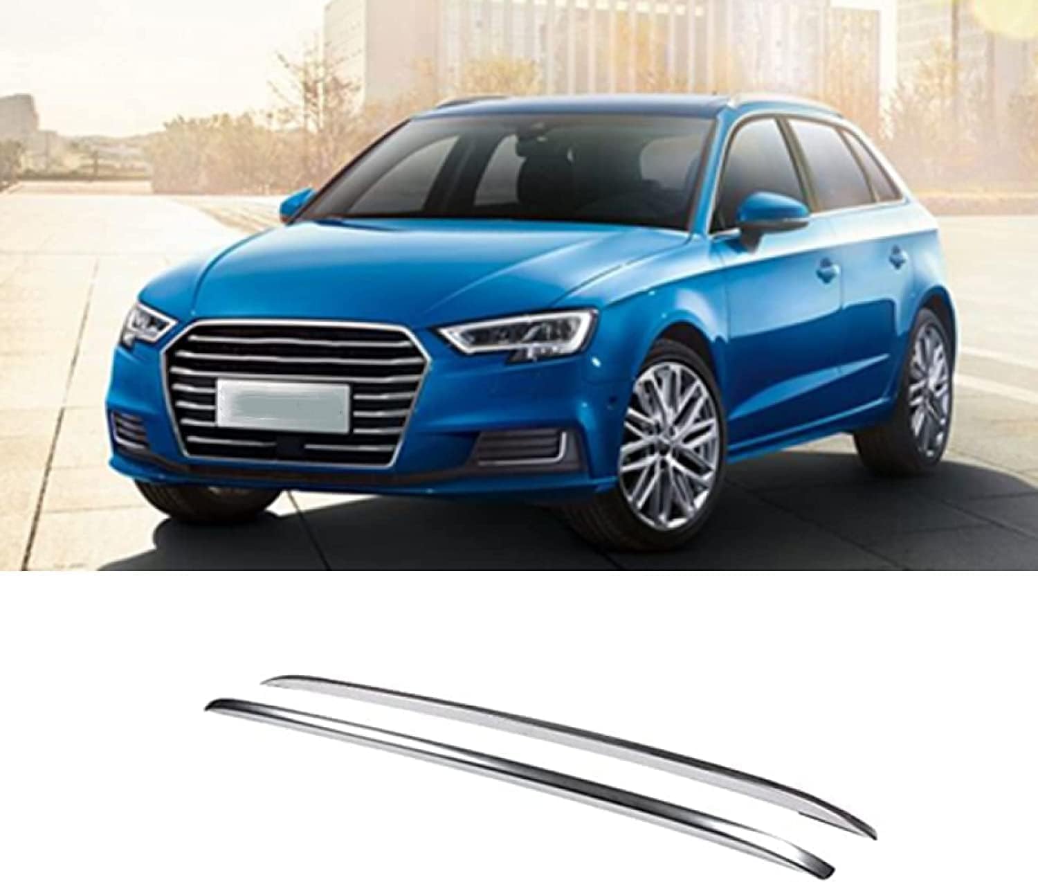 Car roof rack rails for Audi A3 8V Hatchback Sportback 2012-2019
