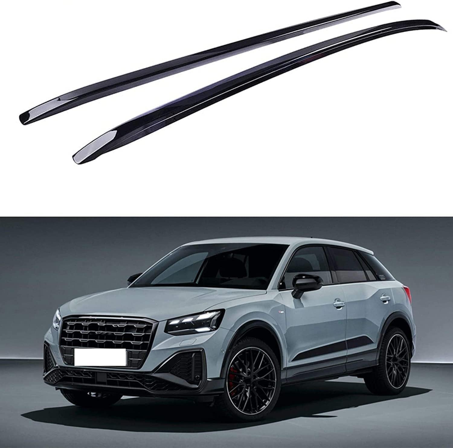 Car roof rack rails for Audi Q2 Q2L 2018-2022