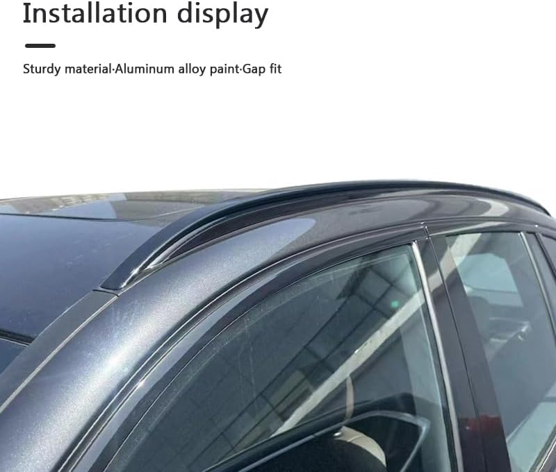 Car roof rack rails for BMW ix3