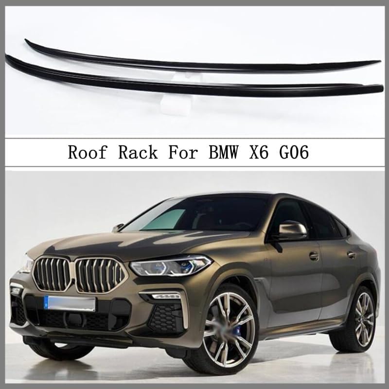 Car roof rack rails for BMW X6 G06 2020 2021 2022 2023
