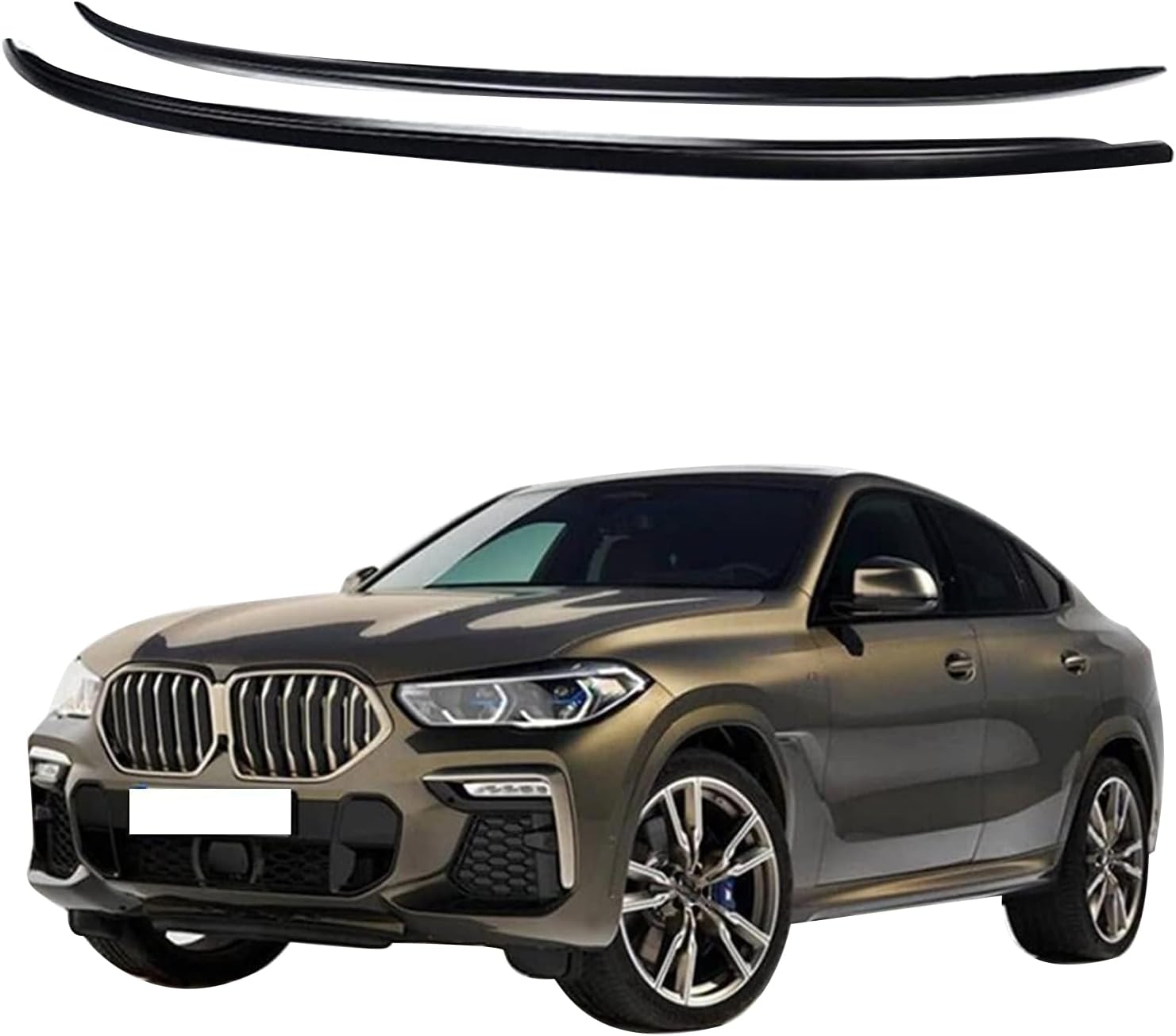 Car roof rack rails for BMW X6 G06 2020 2021 2022 2023