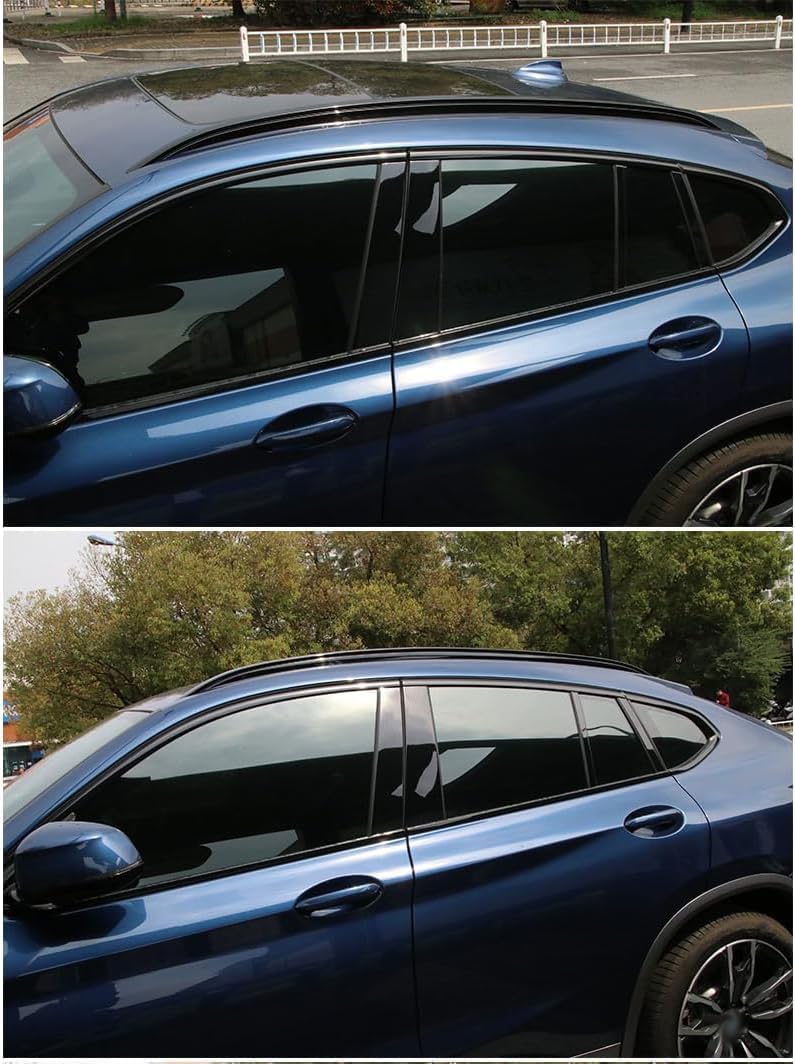 Car roof rack rails for BMW X4 G02 2019-2022