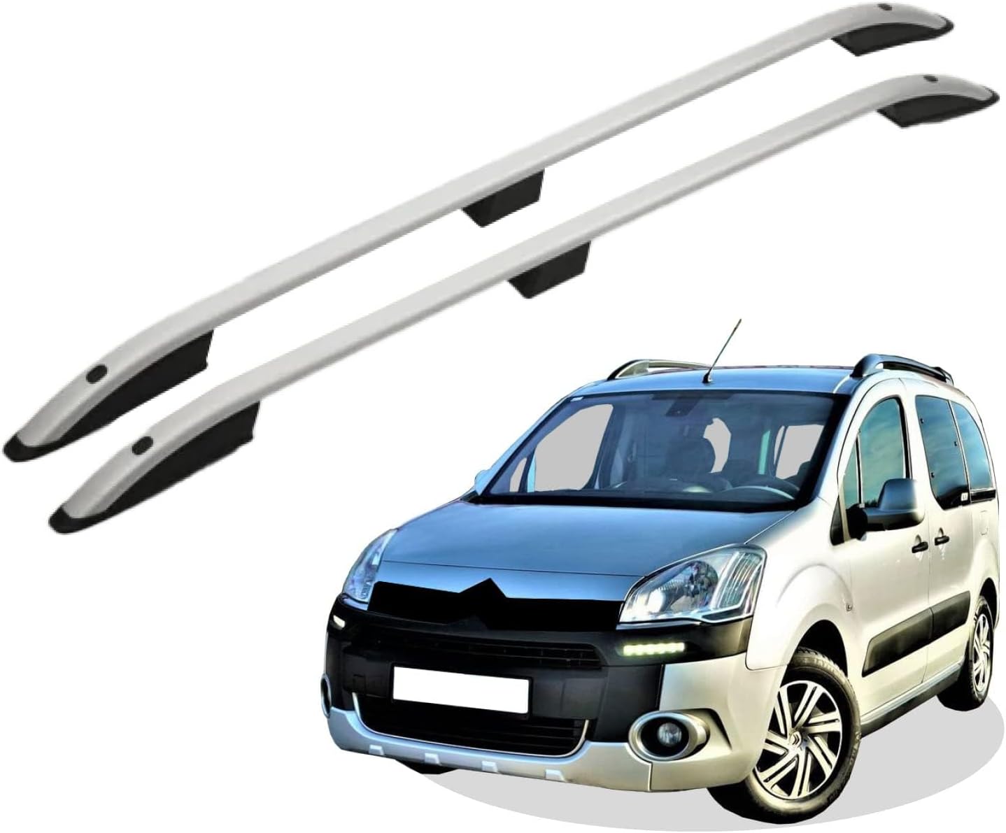 Car roof rack rails for Citroen Berlingo 2 2008-2018