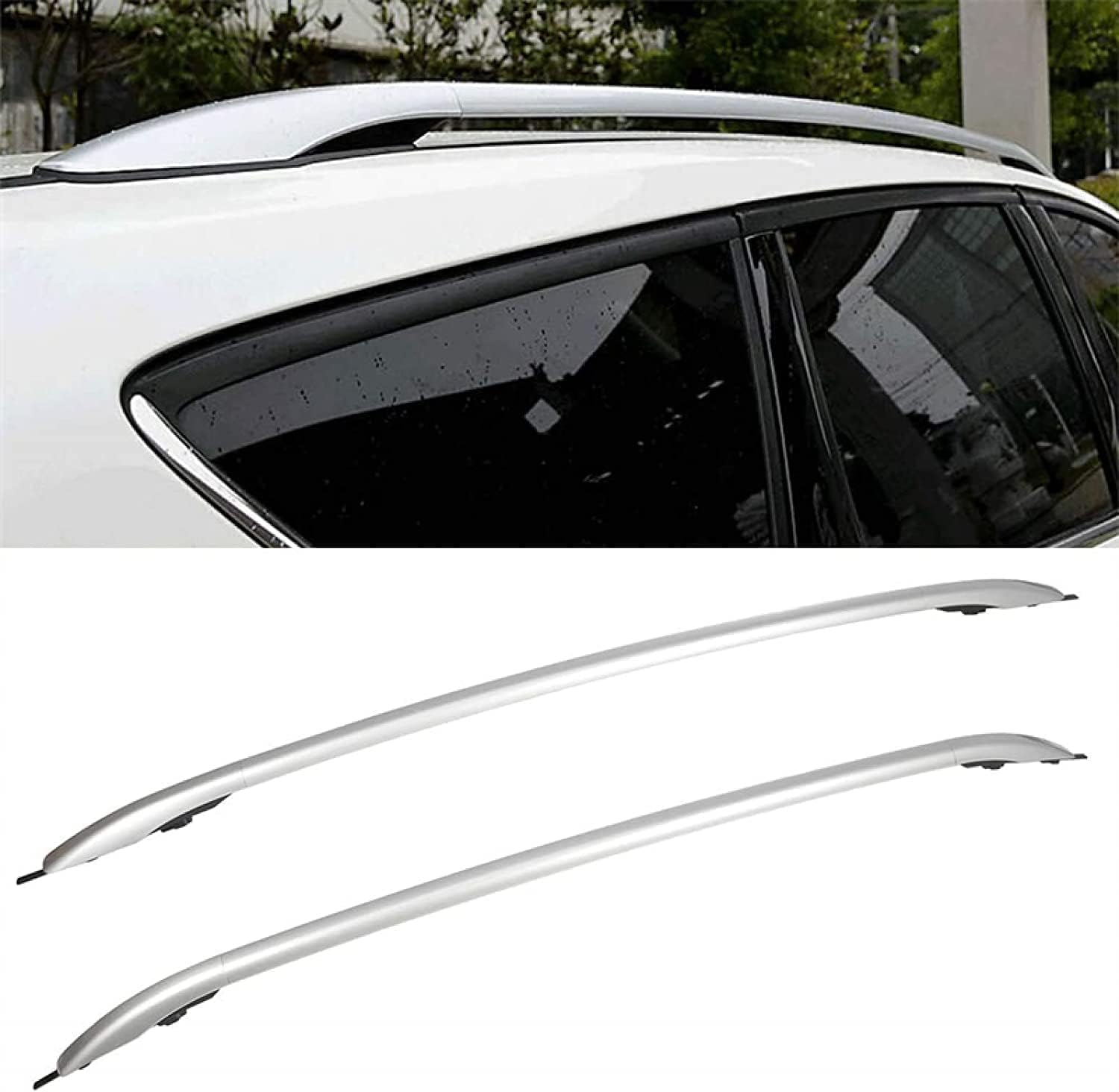 Car roof rack rails for Ford Escape Sport Utility 2013-2018