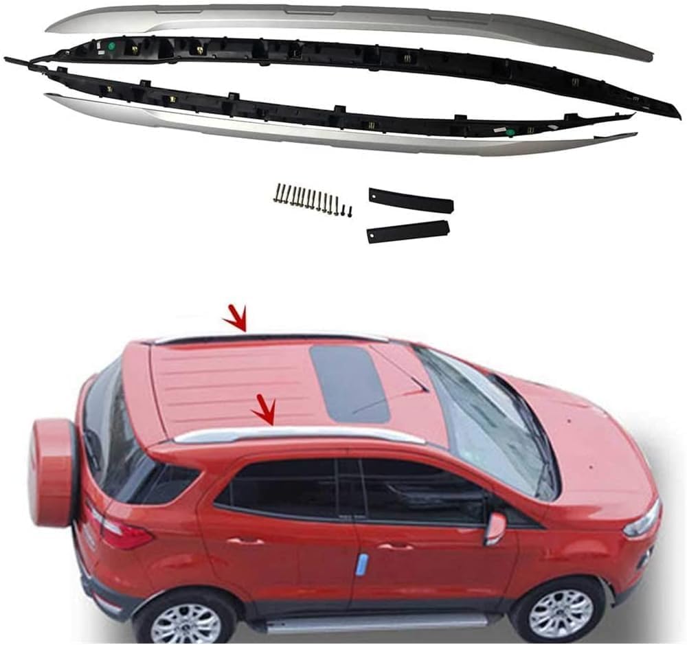 Car roof rack rails for Ford Ecosport 2013-2020