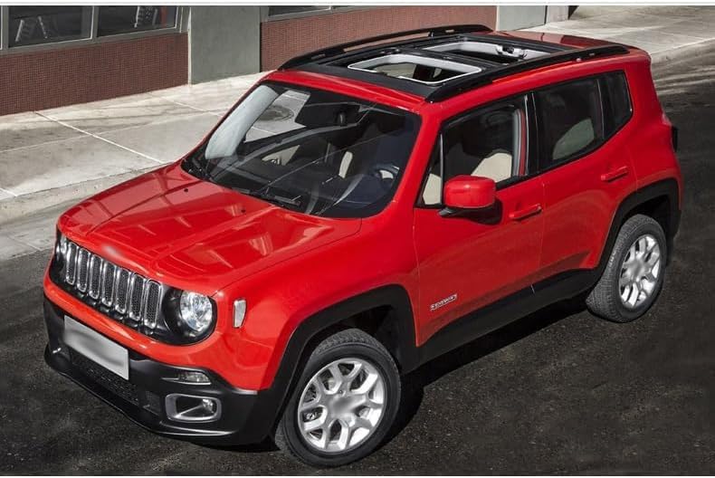 Car roof rack rails for Jeep Renegade 2016 2017 2018 2019 2020 2021