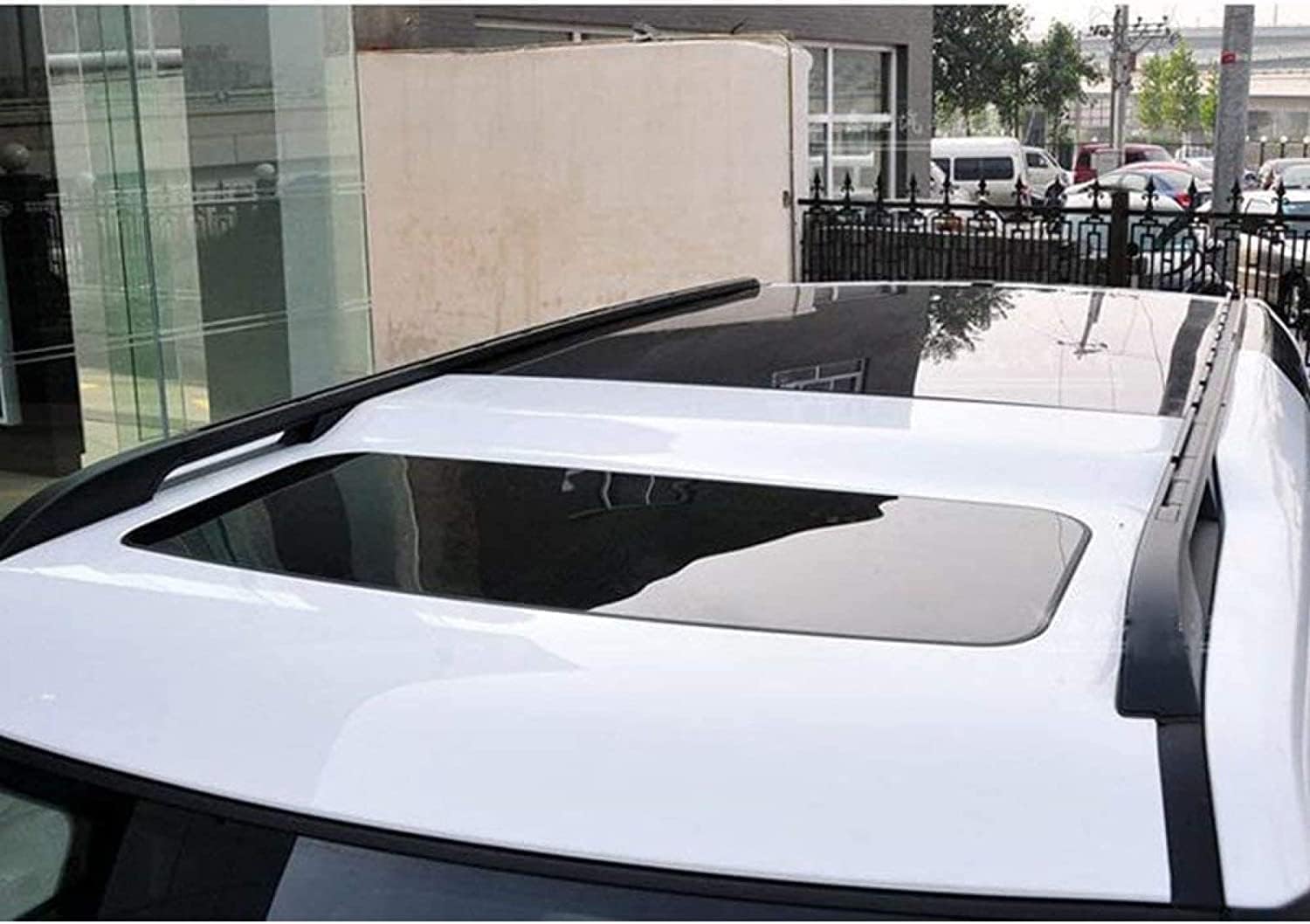 Car roof rack rails for Land Rover Discovery LR4 2010-2016