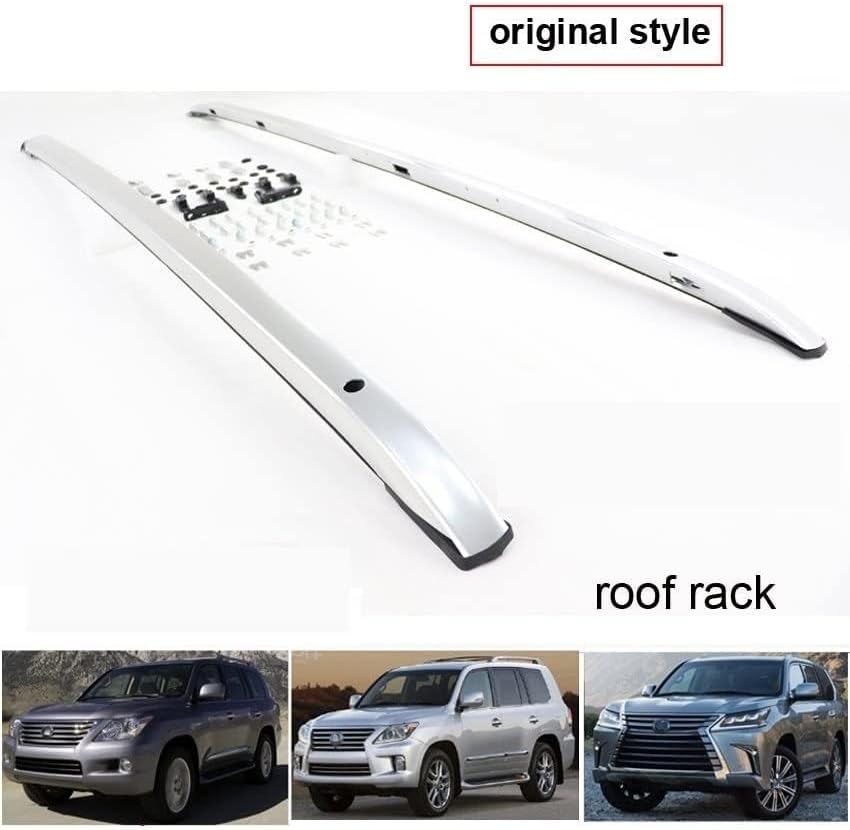 Car roof rack rails for Lexus LX LX570 2008-2021