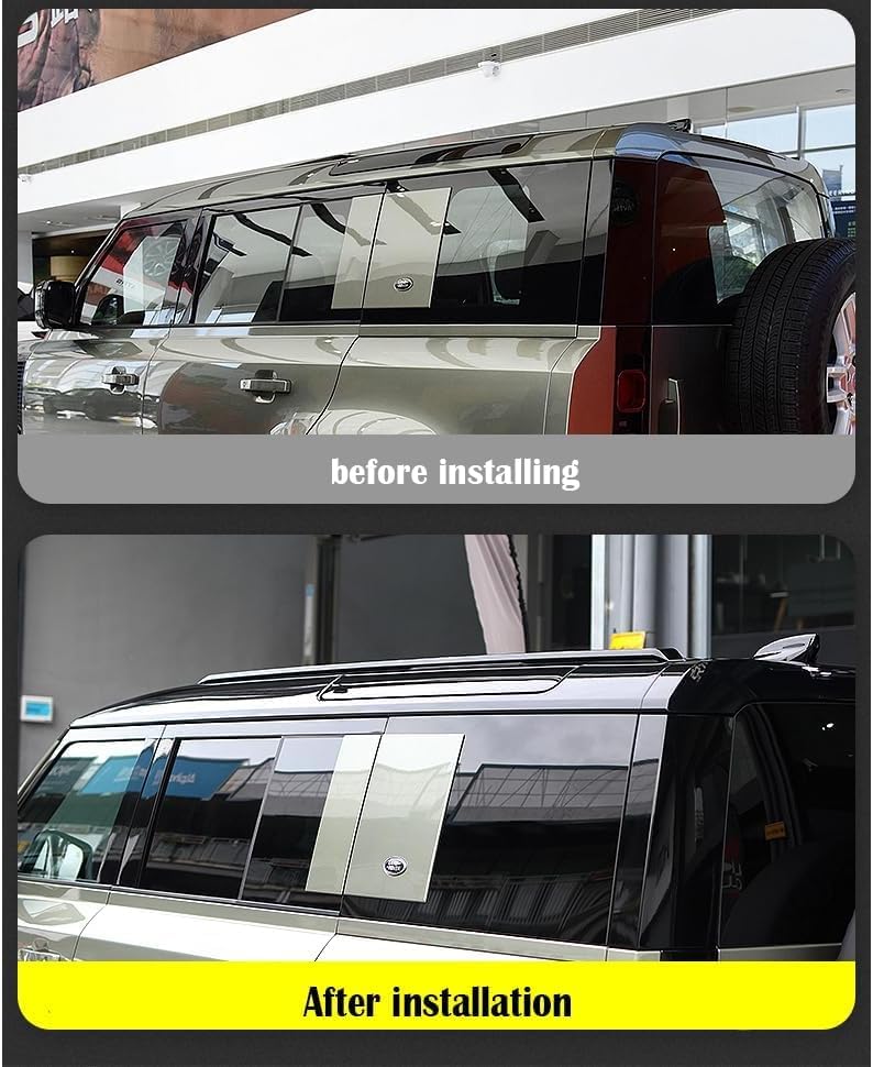 Car roof rack rails for Land Rover Defender 2020-2022