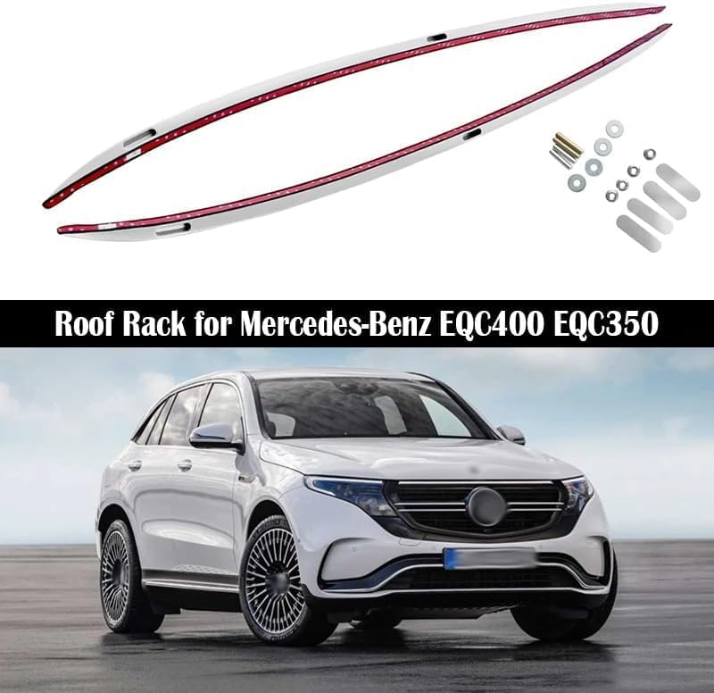 Car roof rack rails for Mercedes Benz EQC400 EQC350 2020-2022