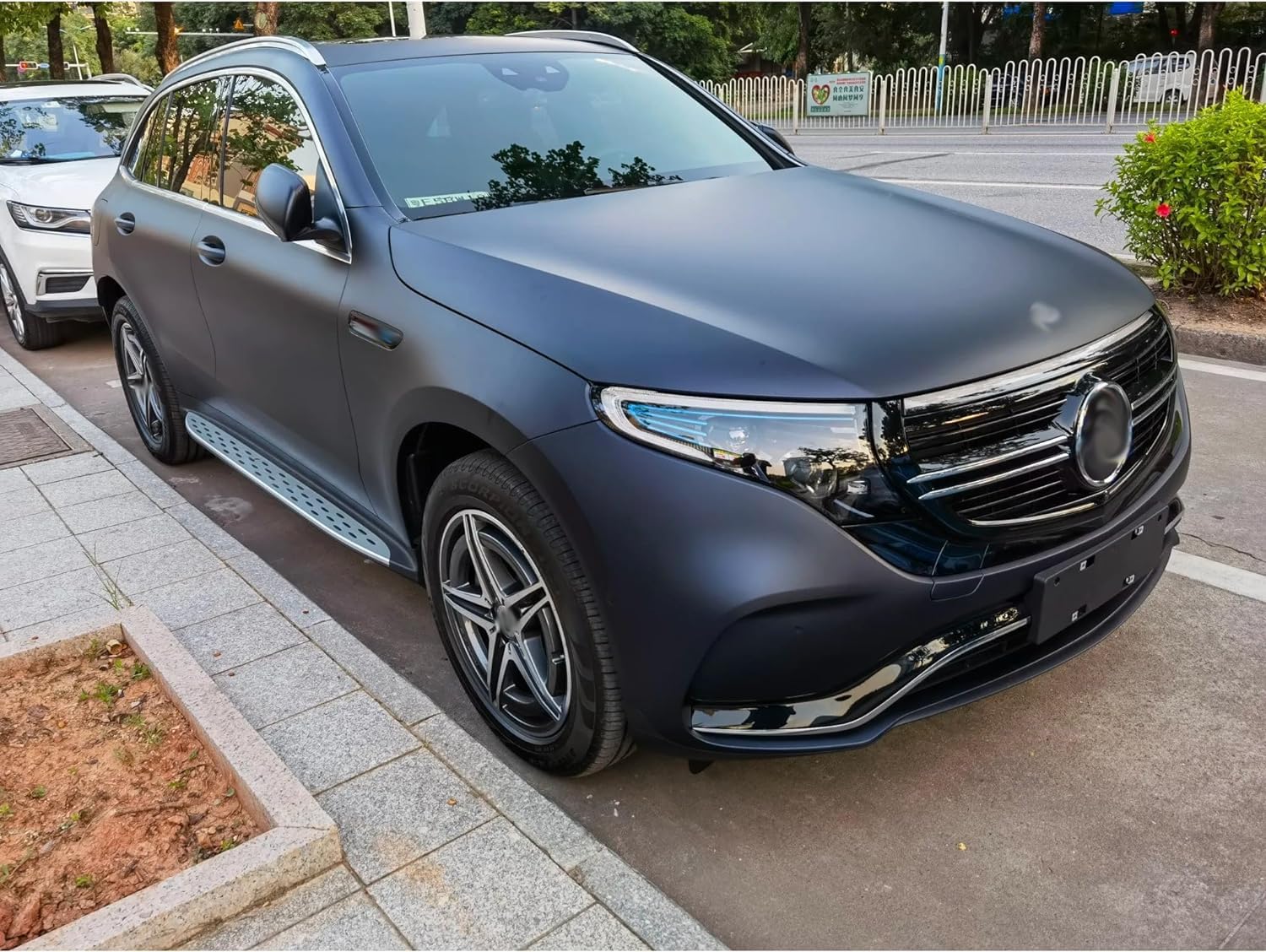 Car roof rack rails for Mercedes Benz EQC400 EQC350 2020-2022