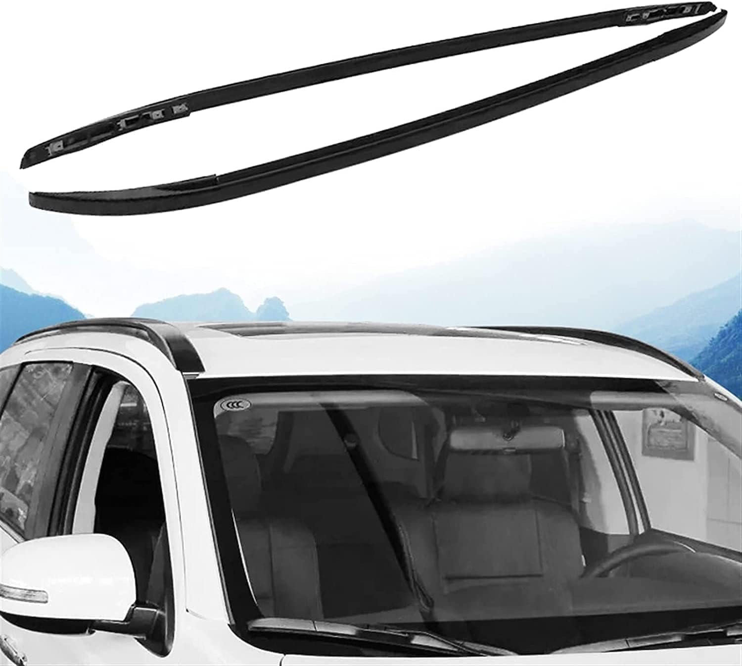 Car roof rack rails for Mitsubishi Outlander 2013-2018