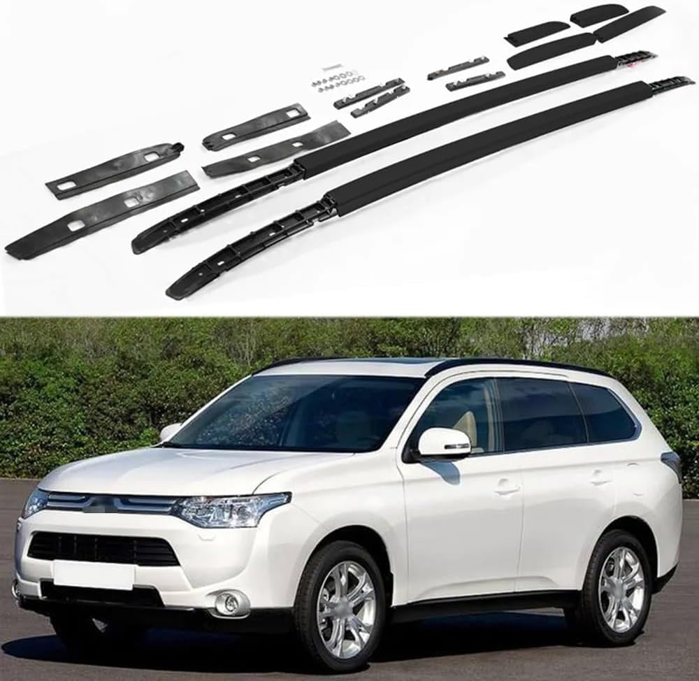 Car roof rack rails for Mitsubishi Outlander 2013-2018
