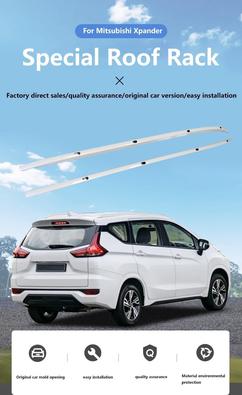 Car roof rack rails for Mitsubishi Xpander