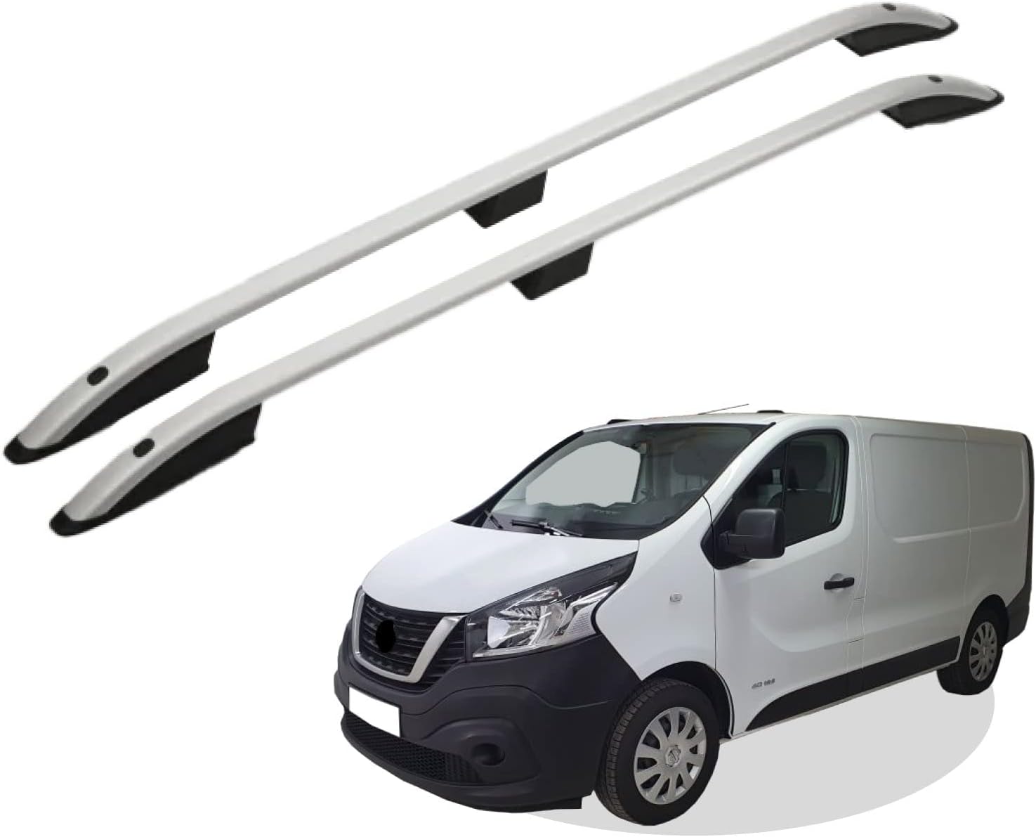 Car roof rack rails for Nissan NV300 L2 2015+