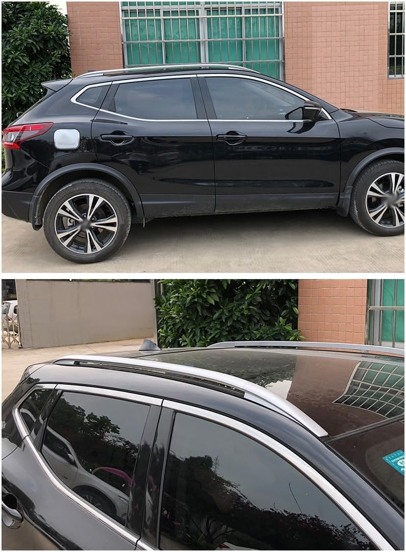 Car roof rack rails for Nissan Qashqai 2015 2016 2017 2018 2019 2020 2021