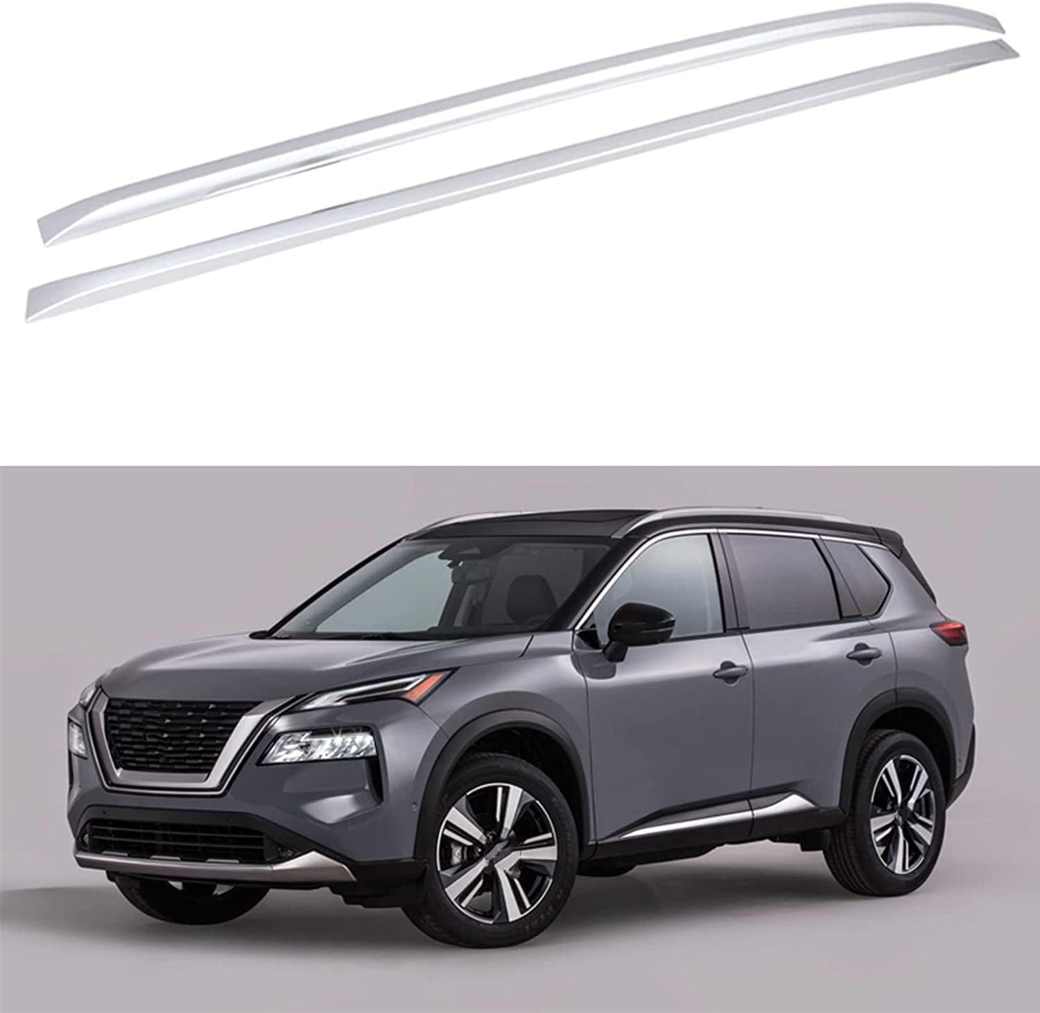 Car roof rack rails for Nissan X-Trail Rogue 2021 2022