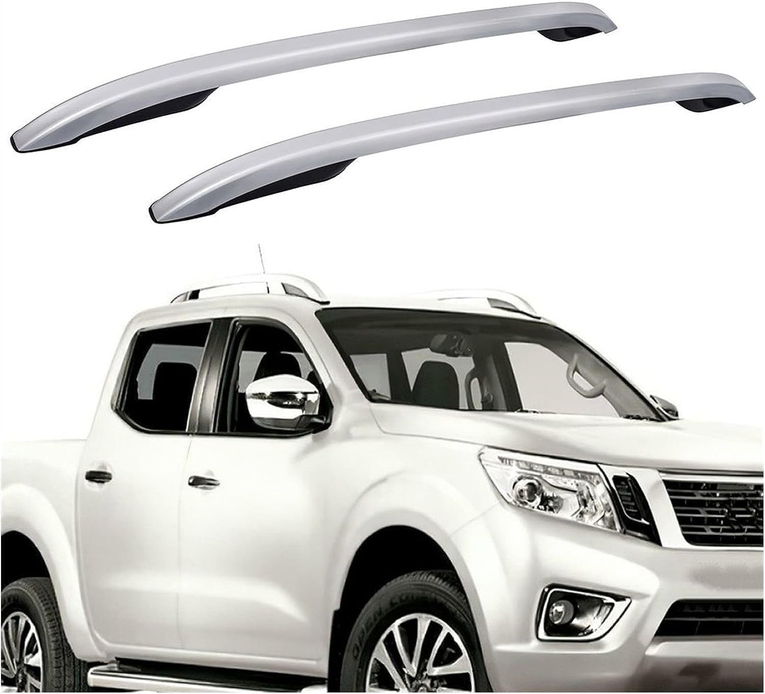 Car roof rack rails for Nissan Navara Pickup 4