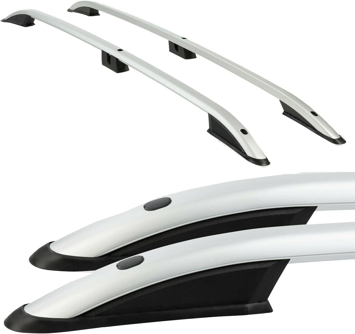 Car roof rack rails for Peugeot Bipper Tepee 2008–2014