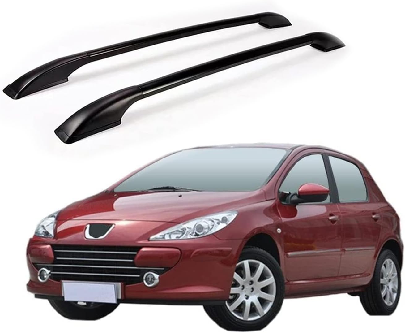 Car roof rack rails for Peugeot 206 207
