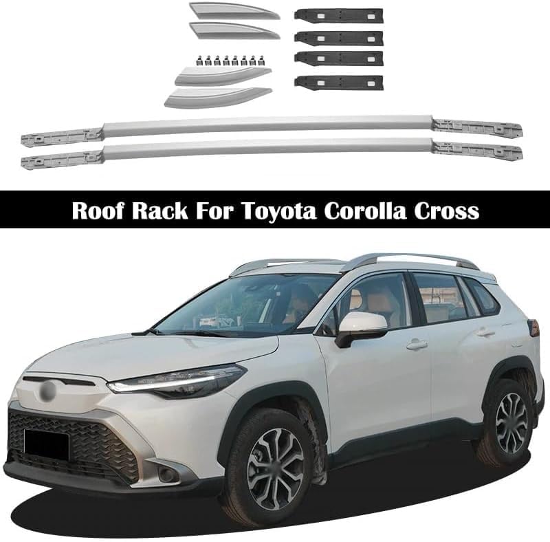 Car roof rack rails for Toyota Corolla Cross 2020-2022