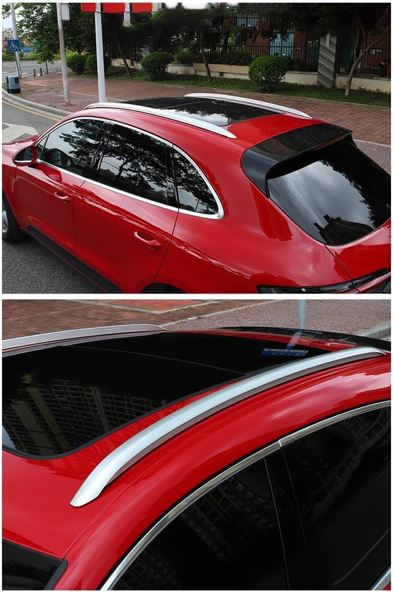 Car roof rack rails for Porsche Macan Turbo S GTS 2019 2020 2021 2022 2023