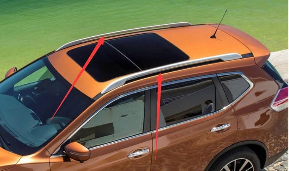 Car roof rack rails for Nissan X-Trail T32